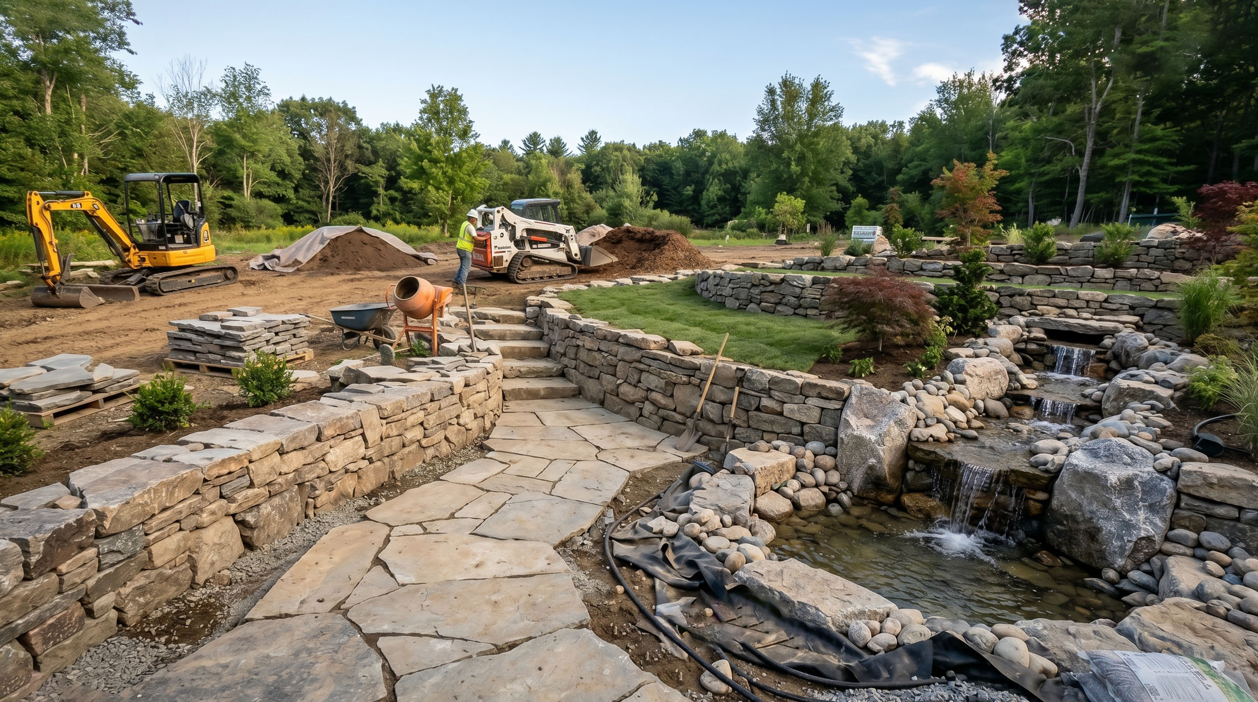 Luxury garden design hero